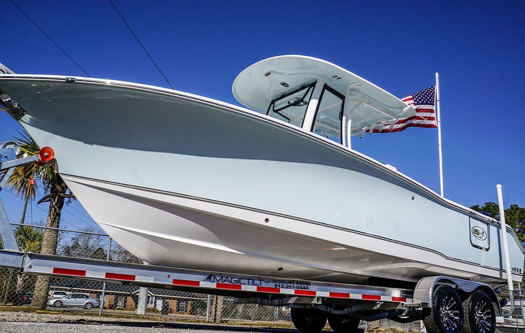 a boat that needs ceramic coating protection
