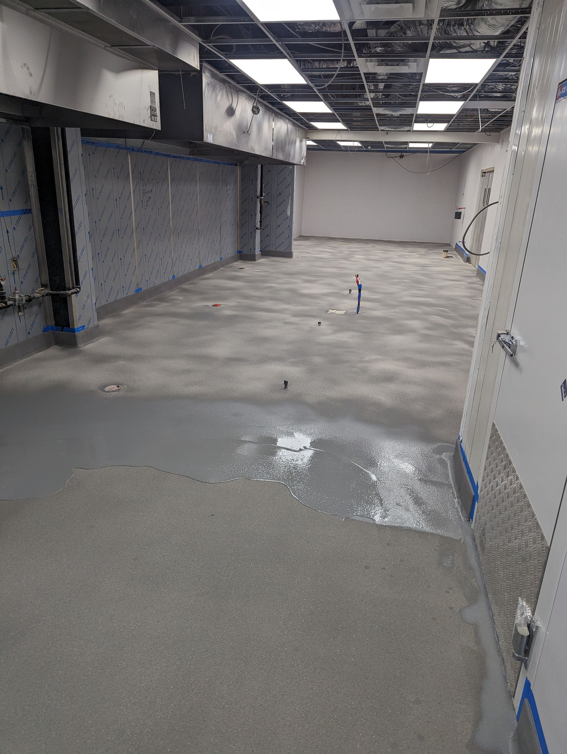 Double Broadcast Quartz Floor in Greenville, SC