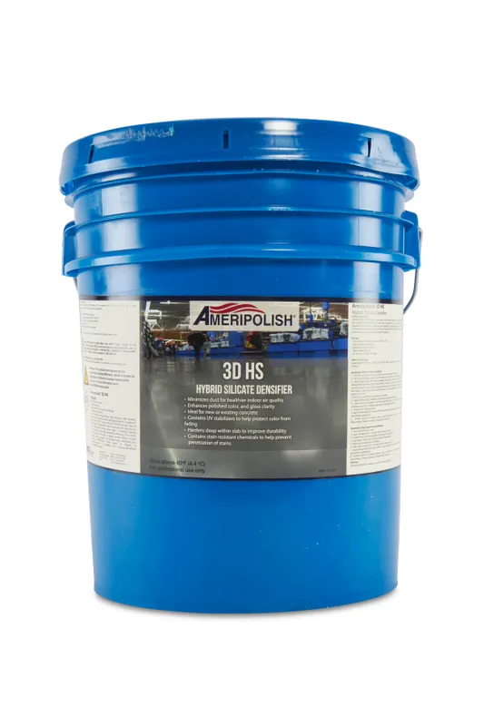 A blue bucket with a label that says 3dhs on it