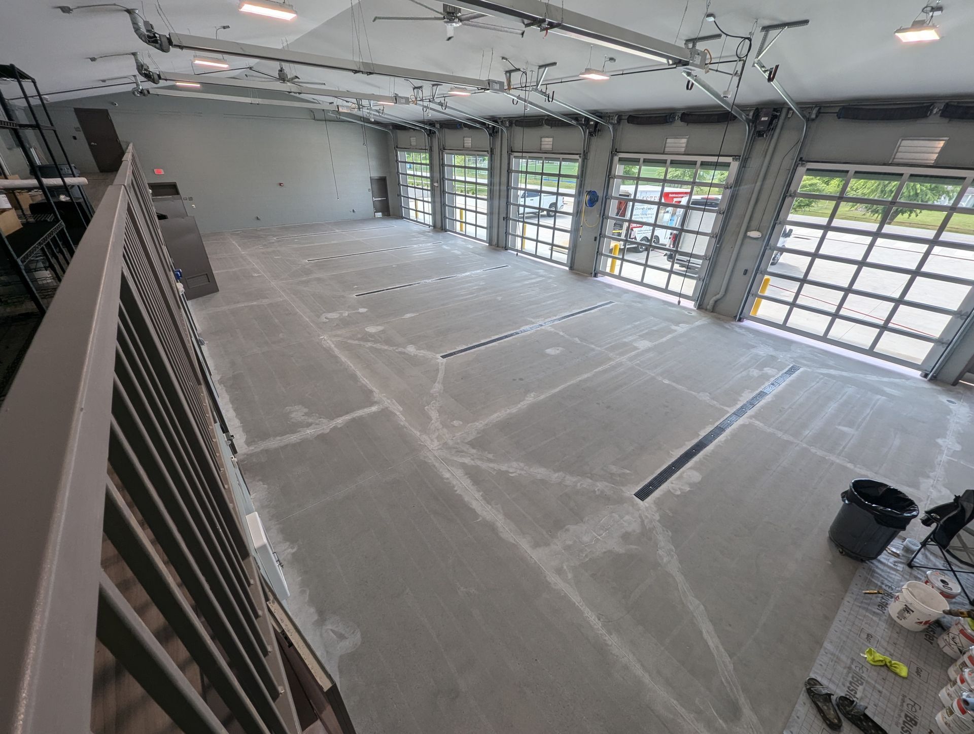 Epoxy Flake Floor in Brevard, NC