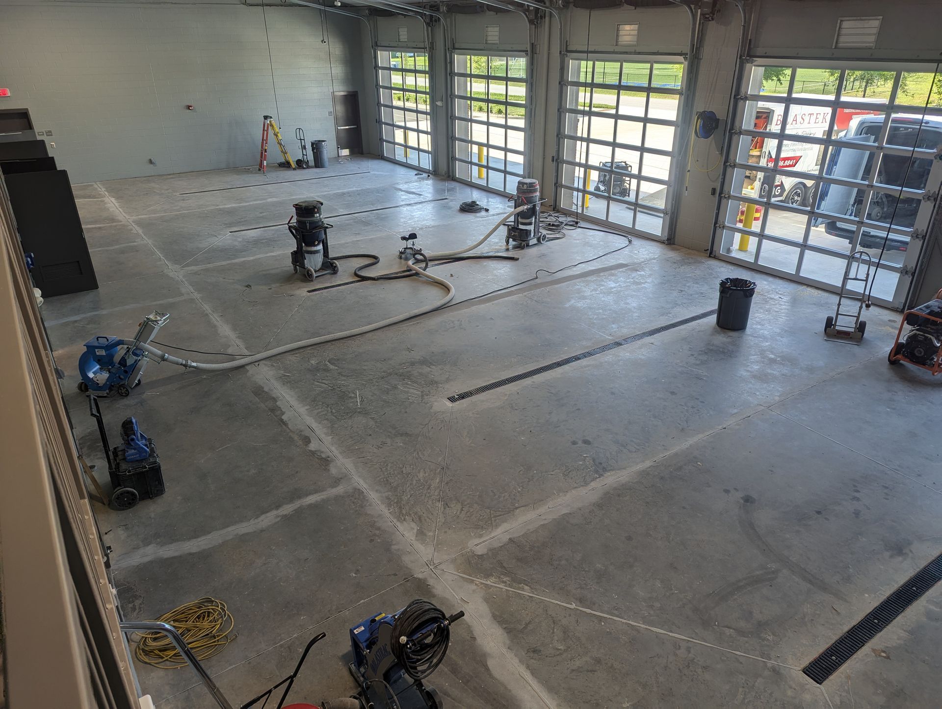 Epoxy Flake Floor in Brevard, NC