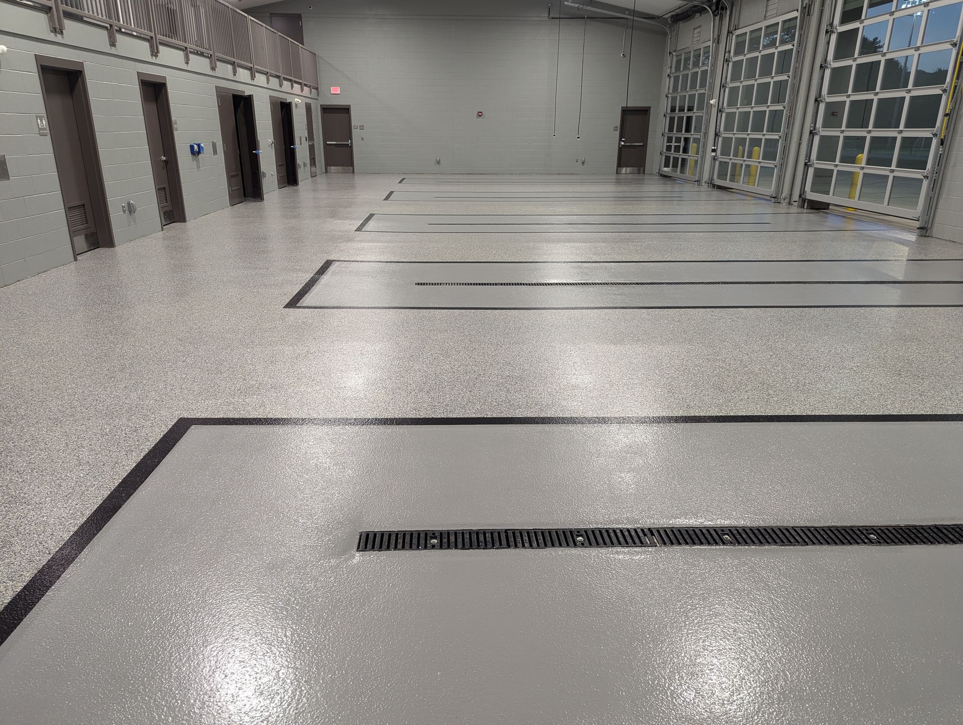 Epoxy Flake Floor in Brevard, NC