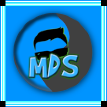 A blue circle with the word MDS on it. 