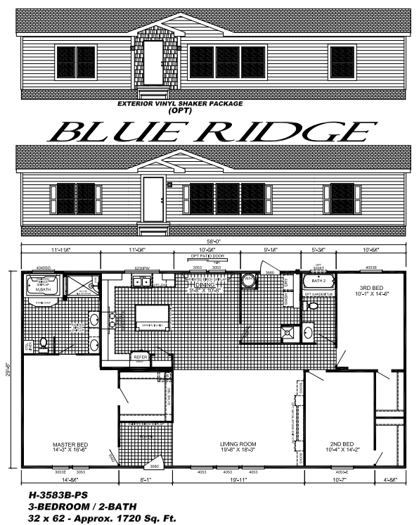 Blue Ridge Floor Plan