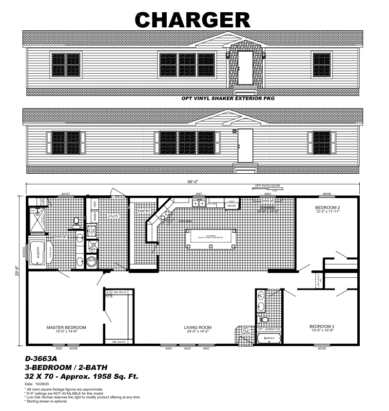 Charger Floor Plan