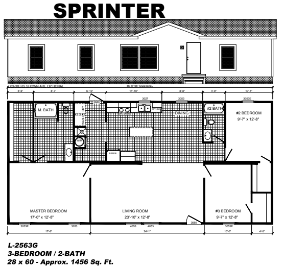 Sprinter Floor Plan