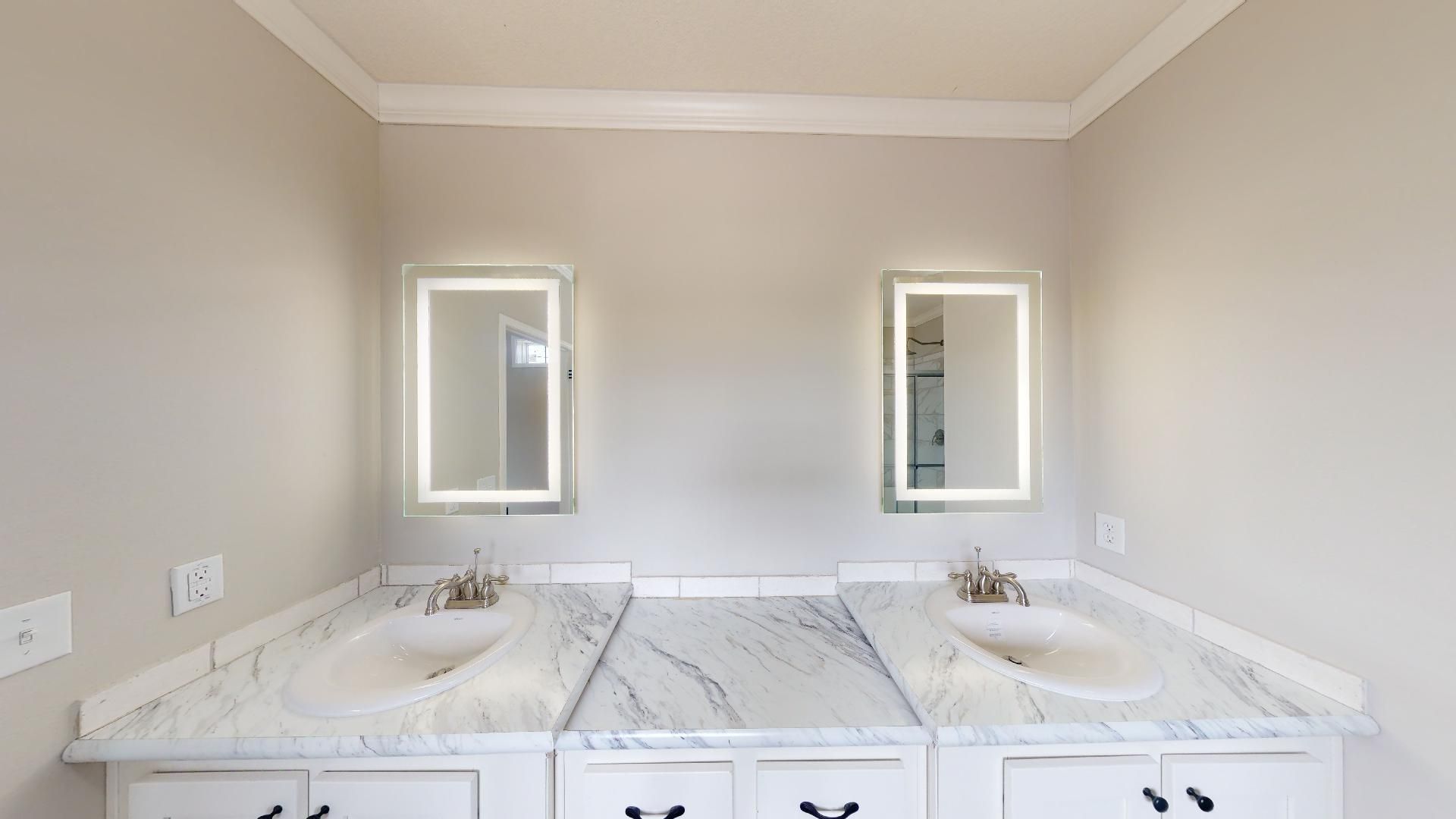 Homewood Master Bath Dual Sinks