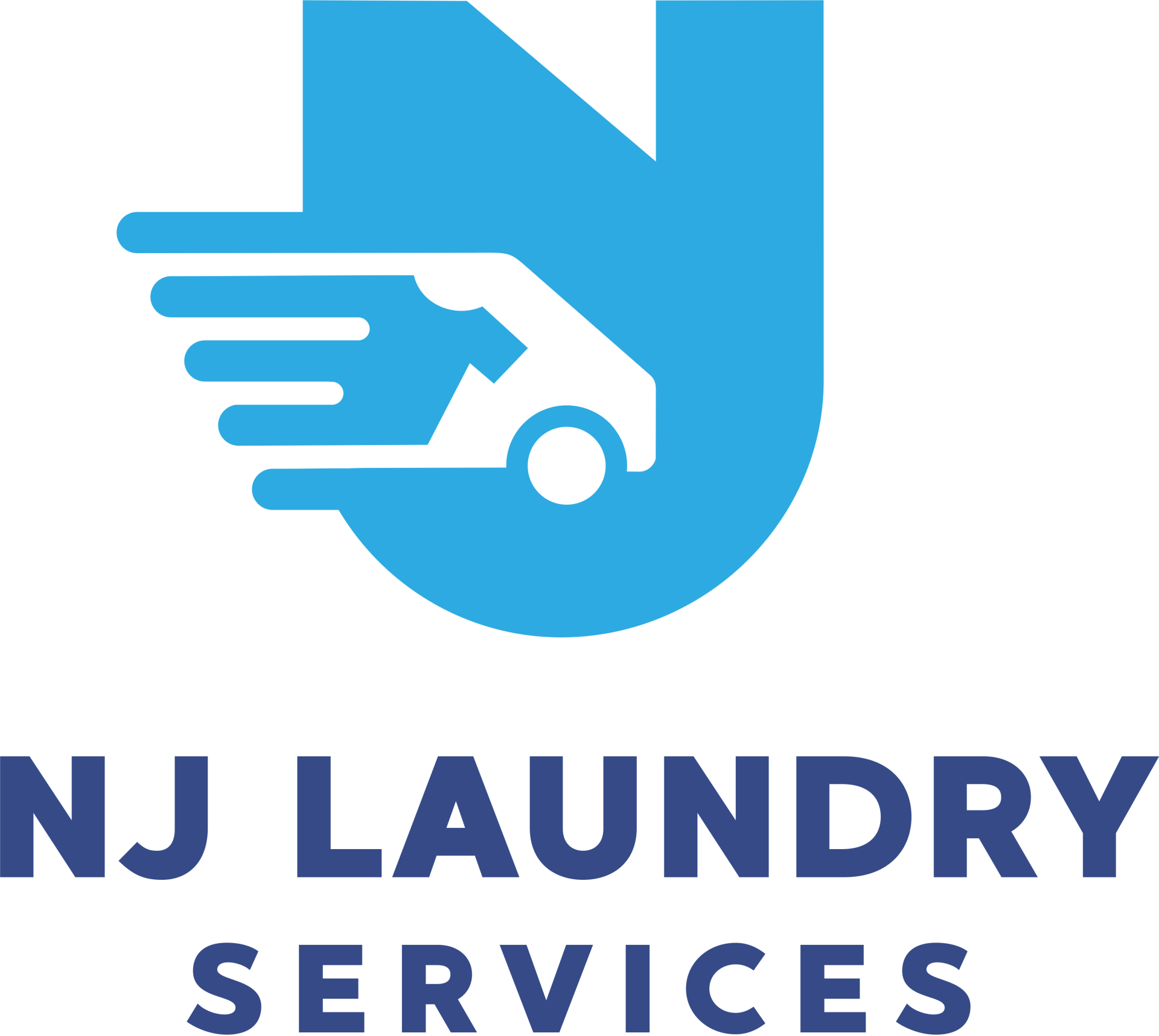 NJ Laundry Home Logo