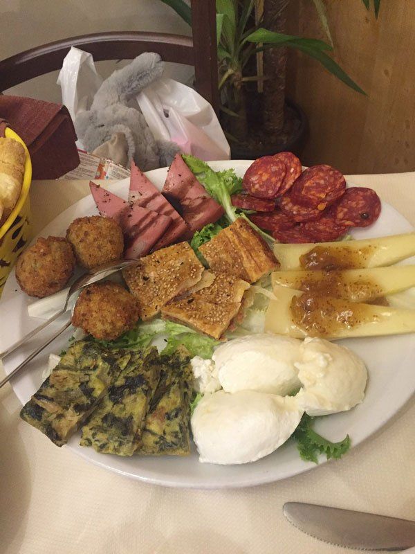 Affettati con mozzarella Enna