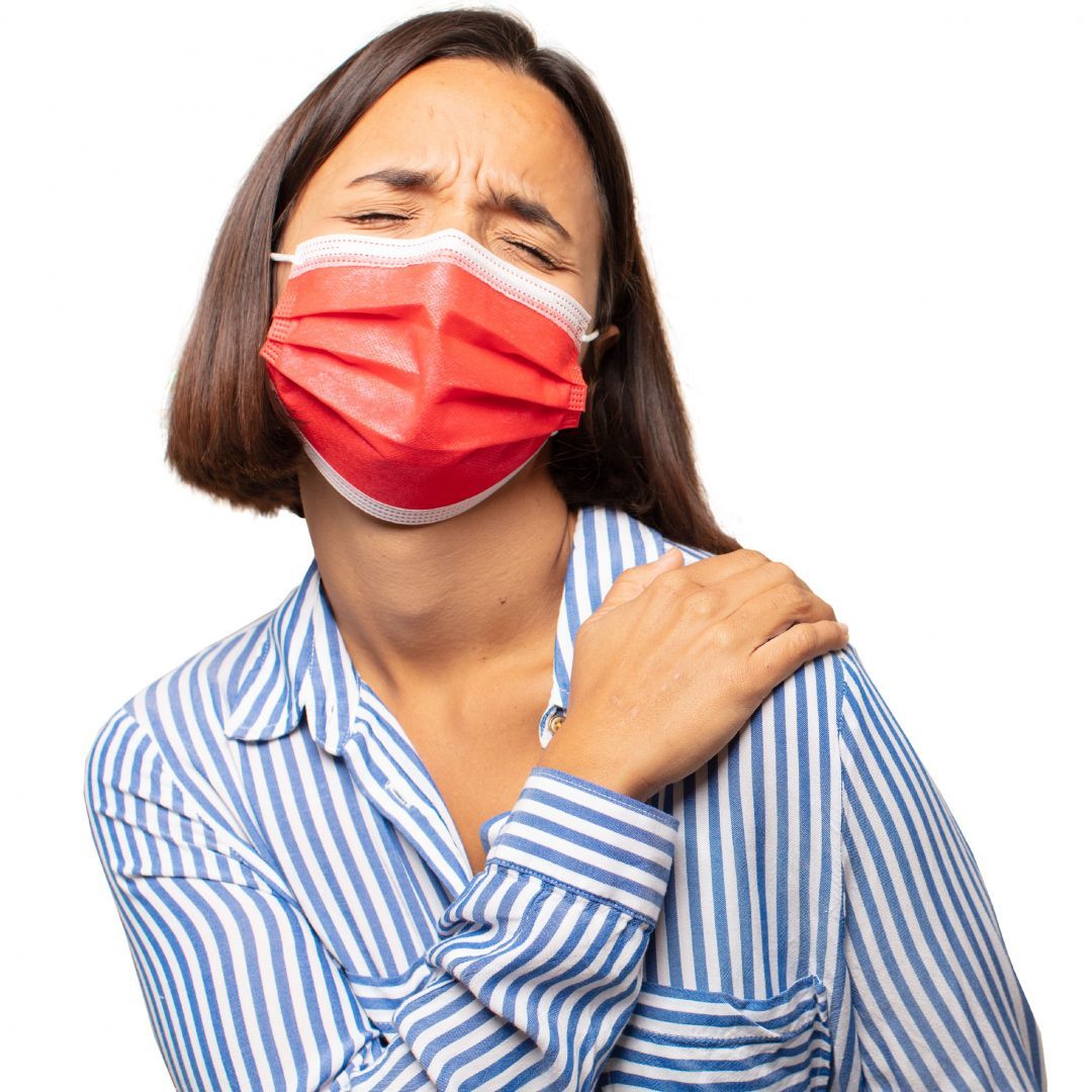 ACA relata dores no pescoço por uso inadequado de máscara na pandemia