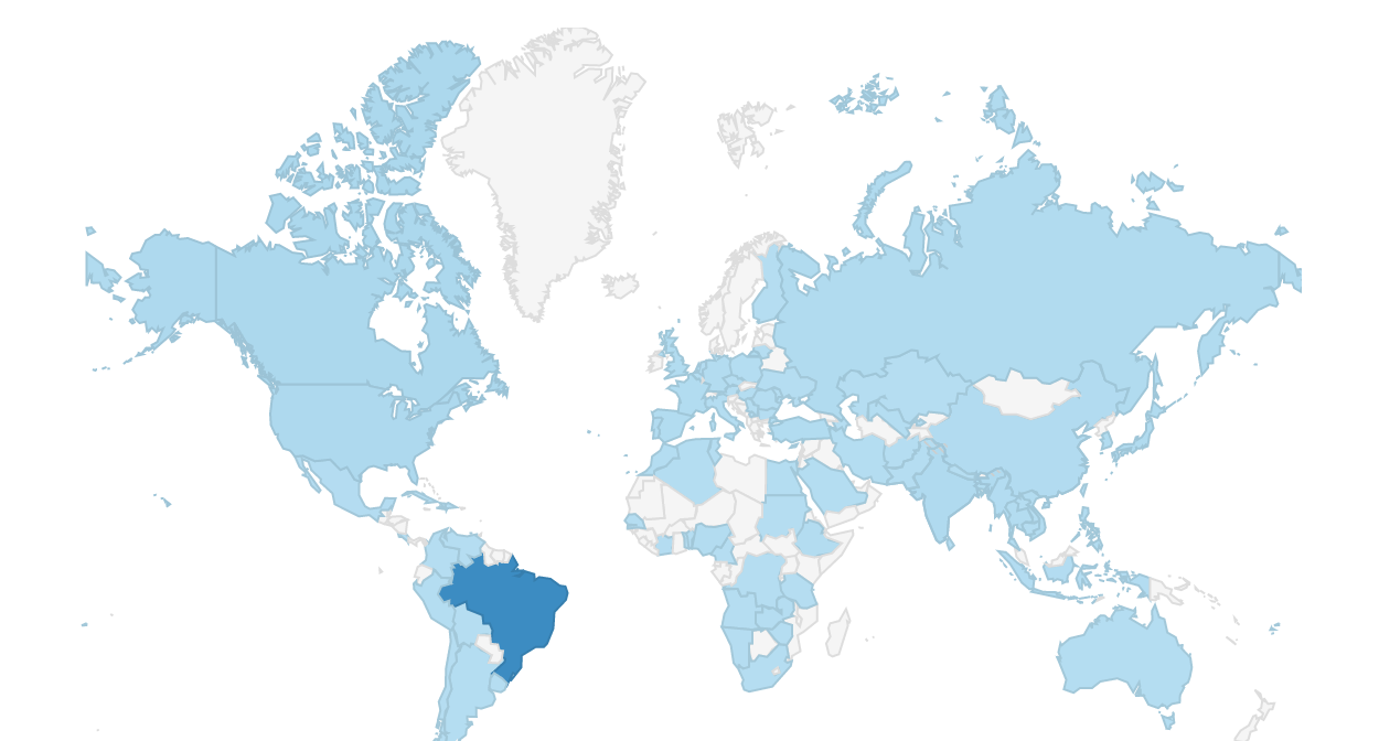 O portal BuscaQuiro chega em 84 países do Mundo