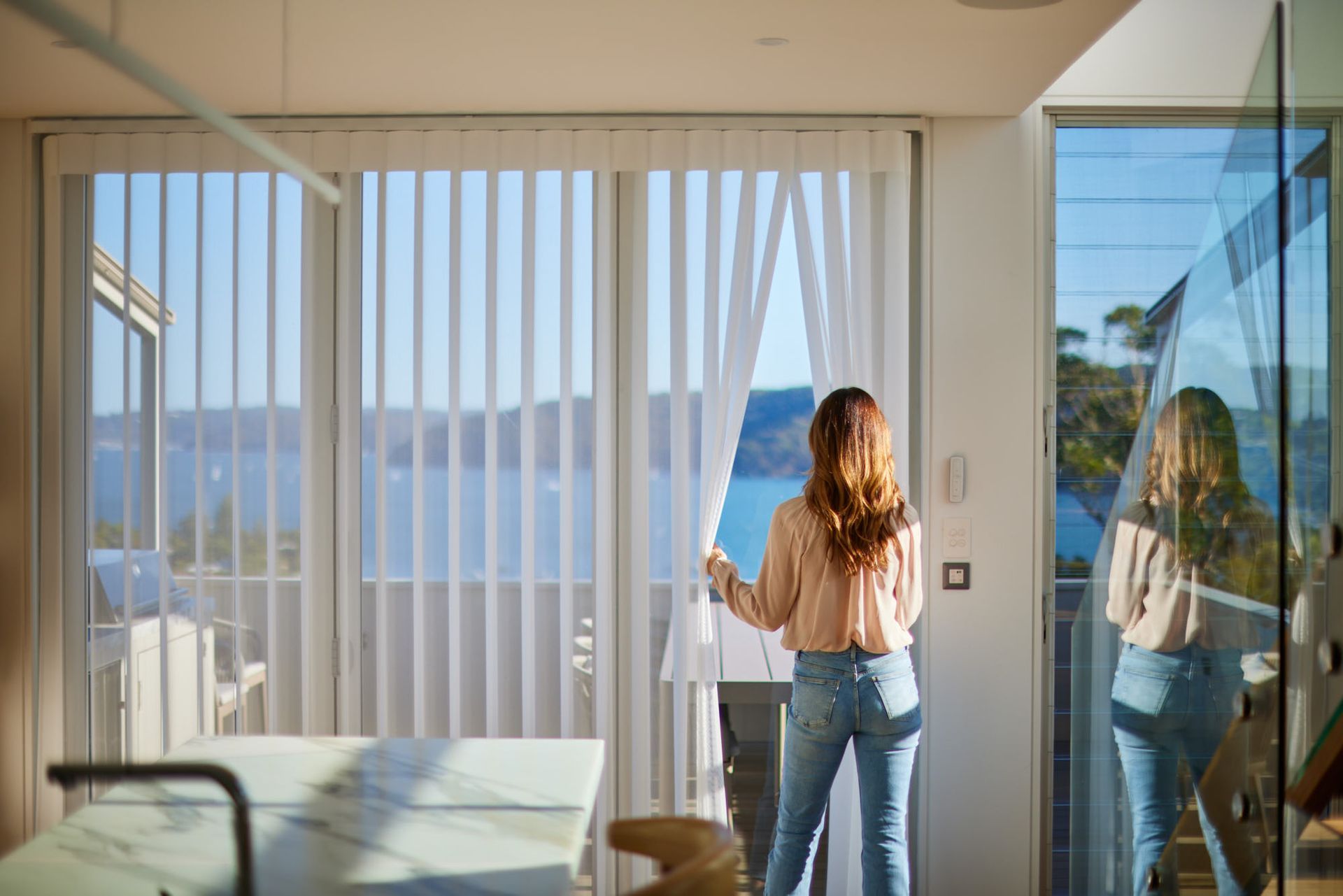 A Large Dining Room With Tables And Chairs In A Restaurant — Huntlee Blinds and Shutters in Wollongong, NSW