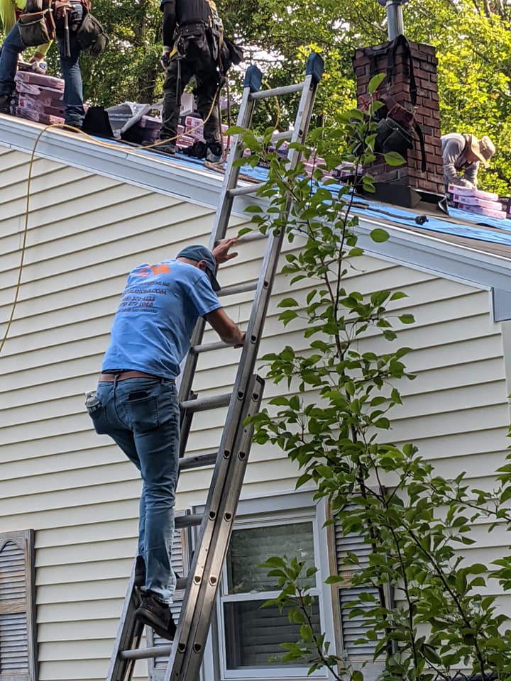 Will climbing down a ladder