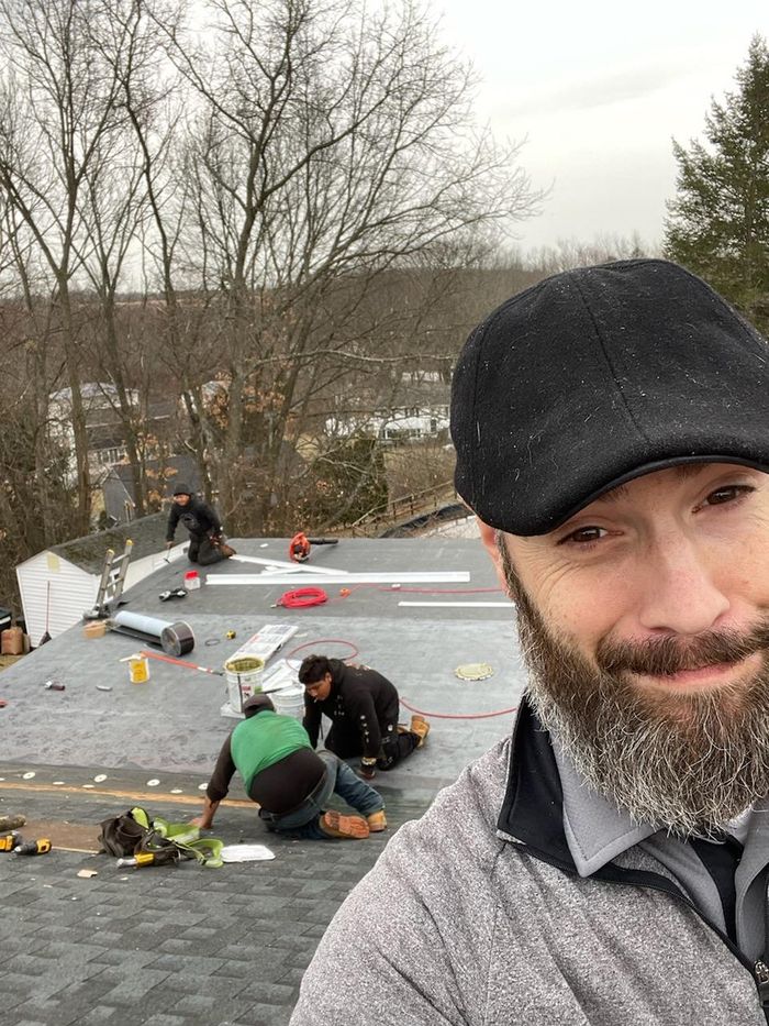 Will working on a flat roof