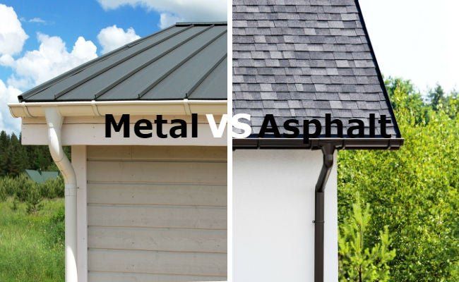 metal roof vs asphalt roof
