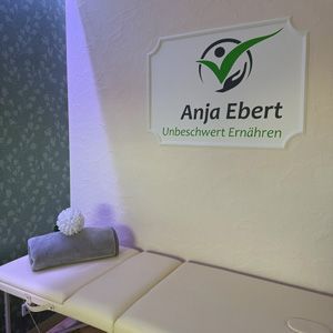Anja Ebert - Praxisliege und Wandlogo Anja Ebert - Praxisliege und Wandlogo