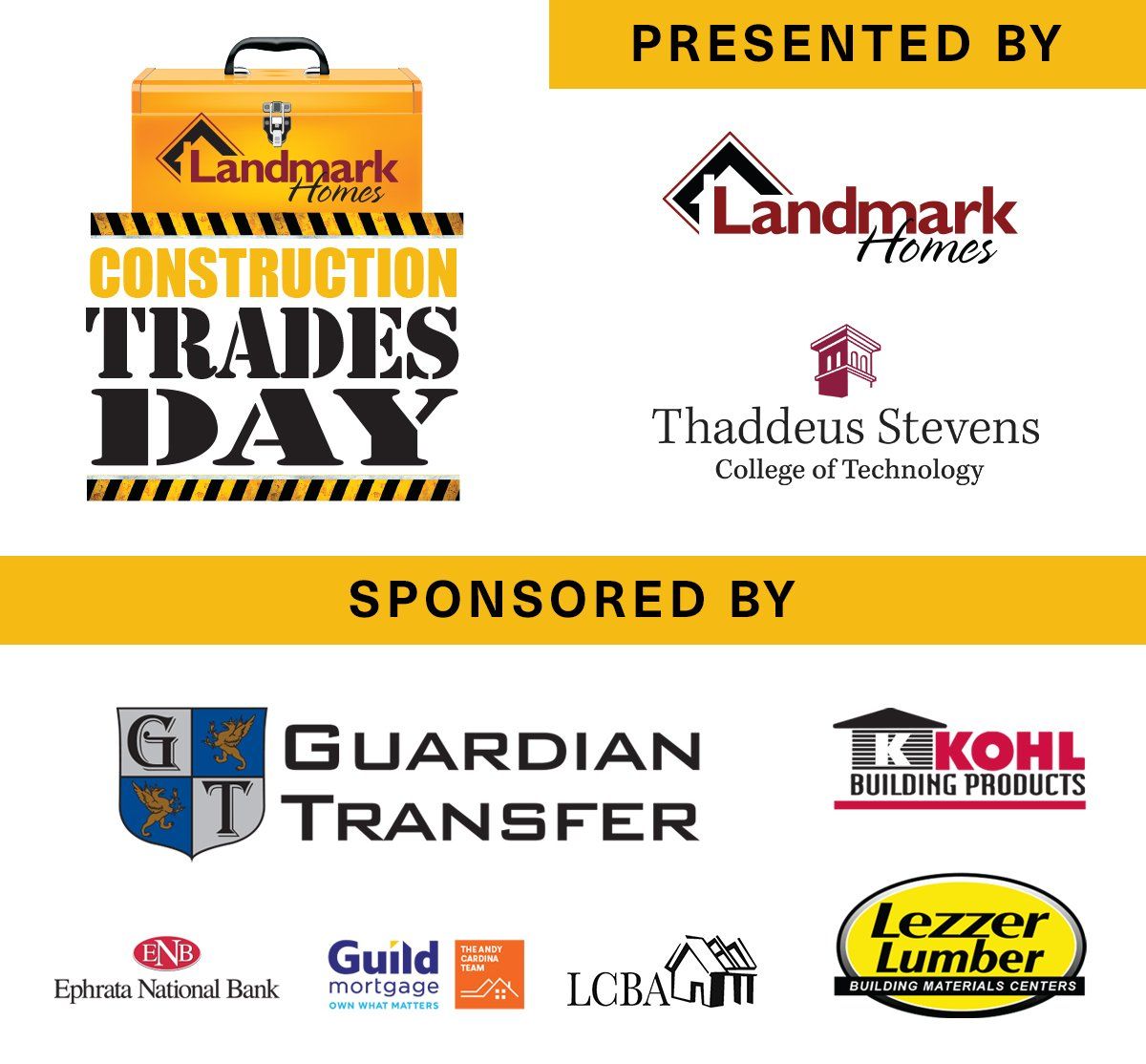 Construction Trades Day Sponsors