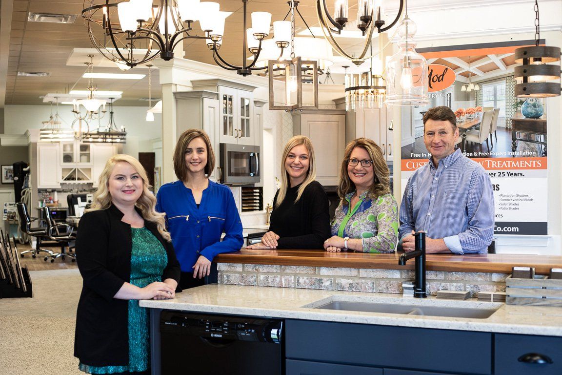 Design Gallery Team for your new home selections
