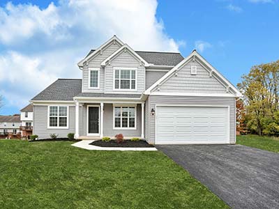 Home exterior in Greystone Crossing Community located in Lebanon PA 