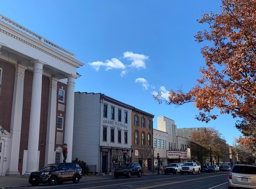 Downtown Carlisle in Cumberland County, PA