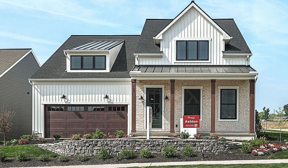 Model home in Winding Creek Active Adult Community on PA