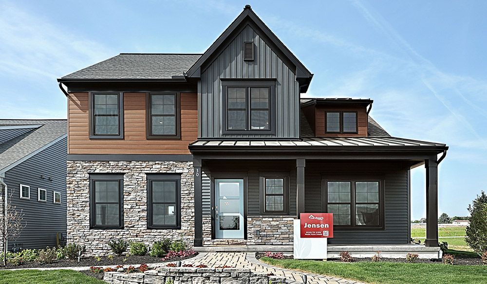 Model home in active adult community in PA