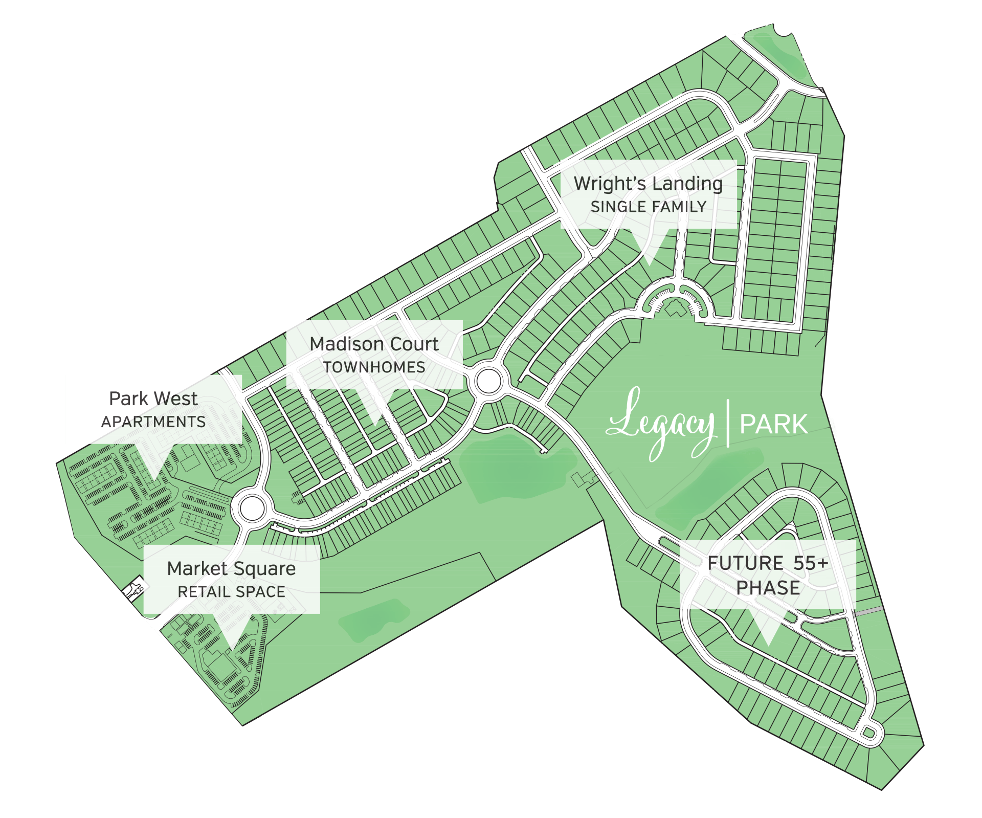 Legacy Park Sitemap