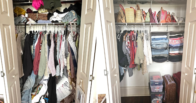 organized closet