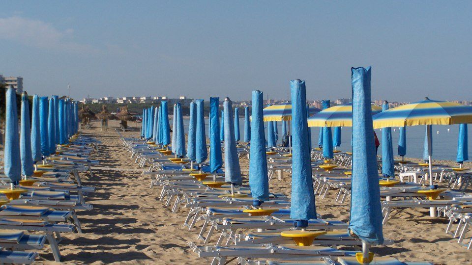 Hotel con spiaggia attrezzata