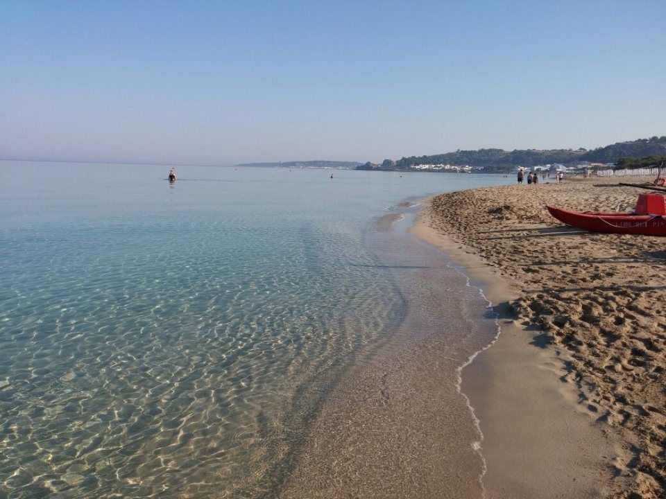Ampia spiaggia sabbiosa