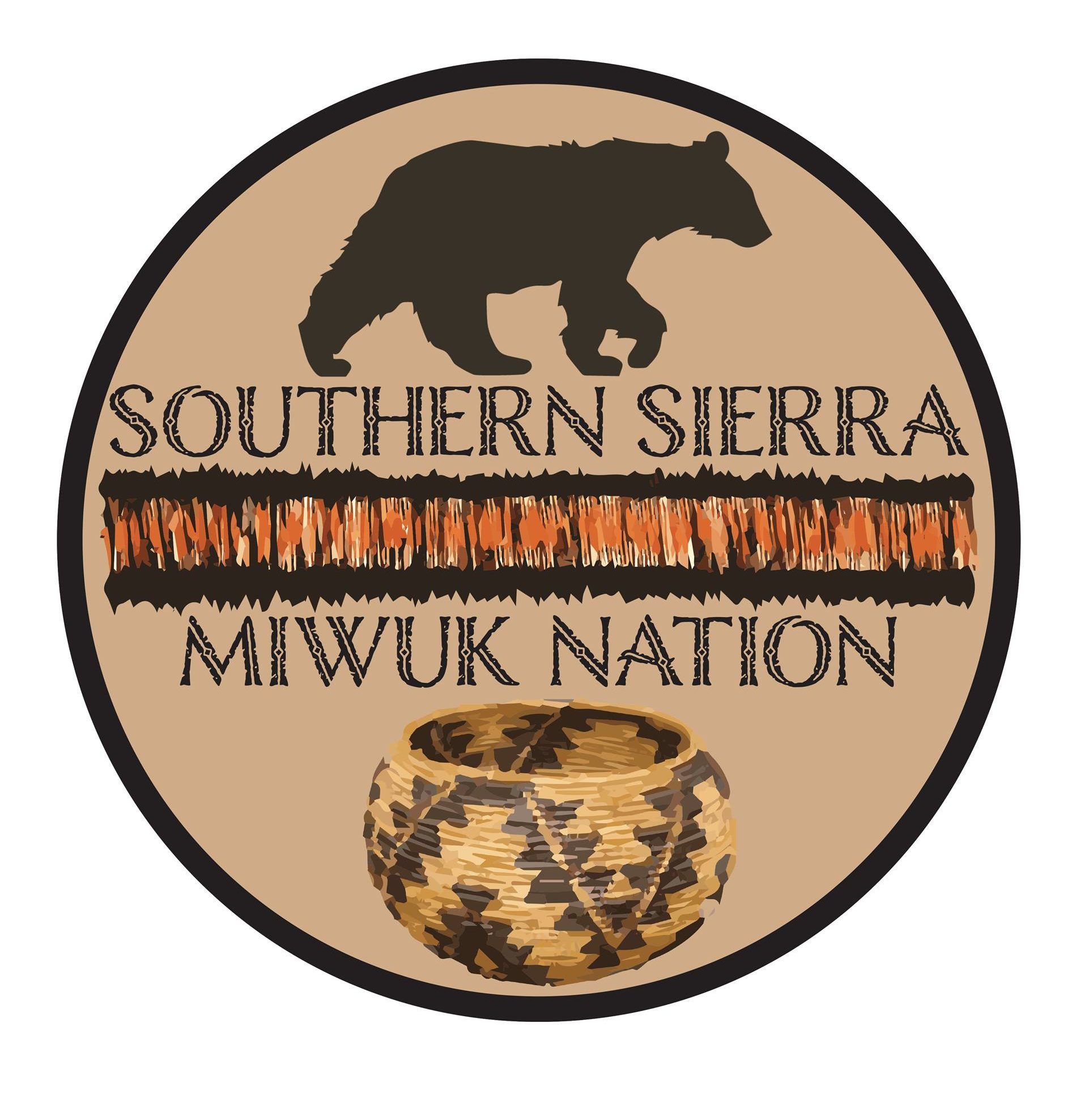 A logo for the southern sierra miwok nation