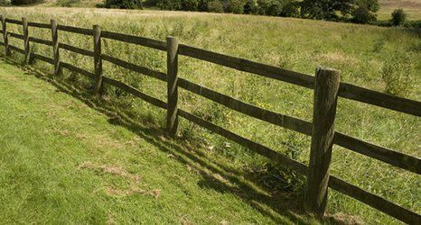post rail fencing