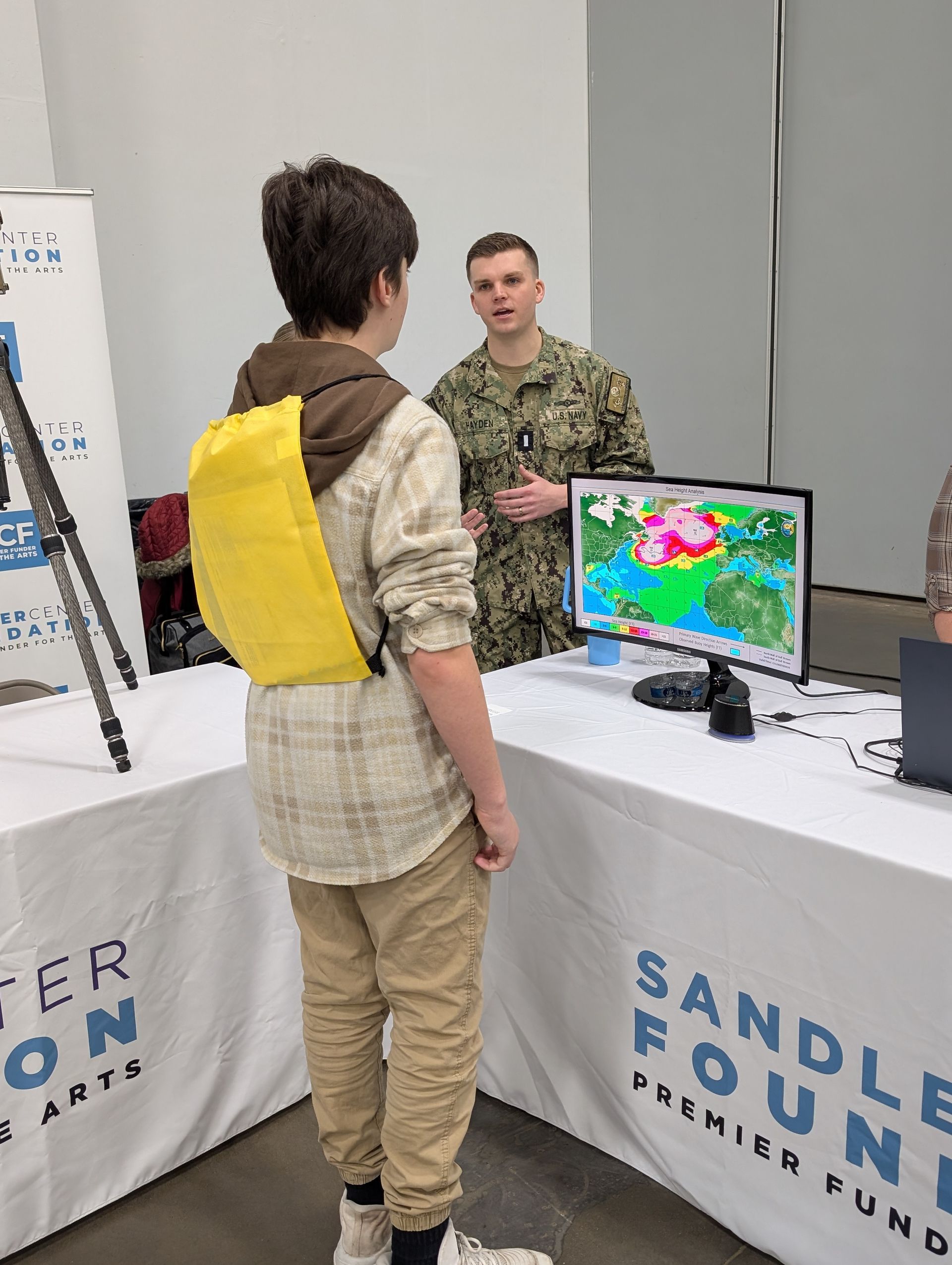 On the Road with Sailors, Storm, and Spotlights