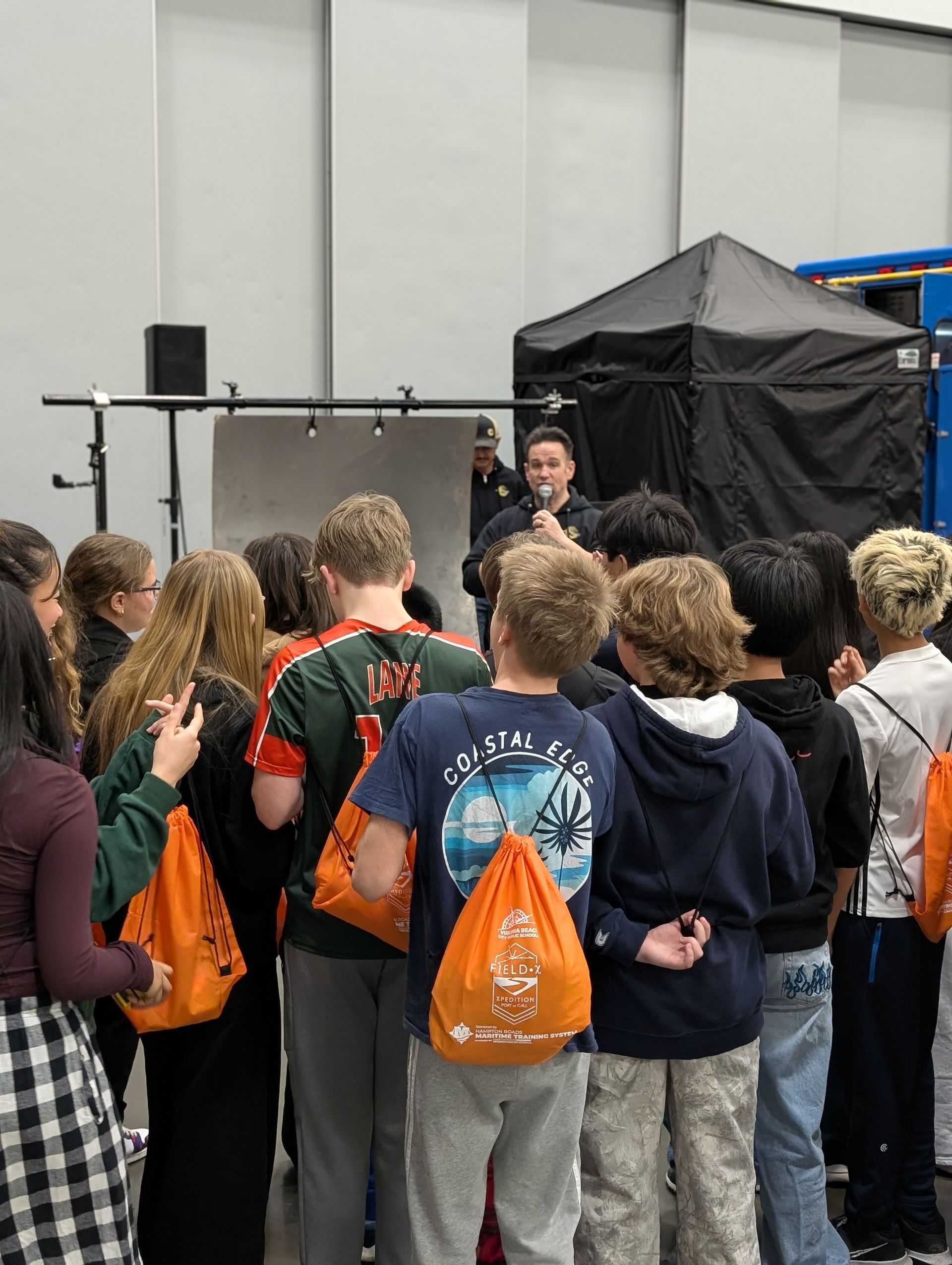 On the Road with Sailors, Storm, and Spotlights