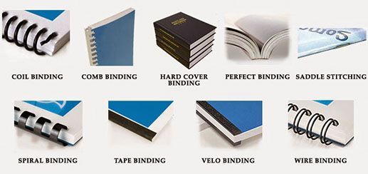 Types Of Binding — Sanford, NC — All Digital Printing