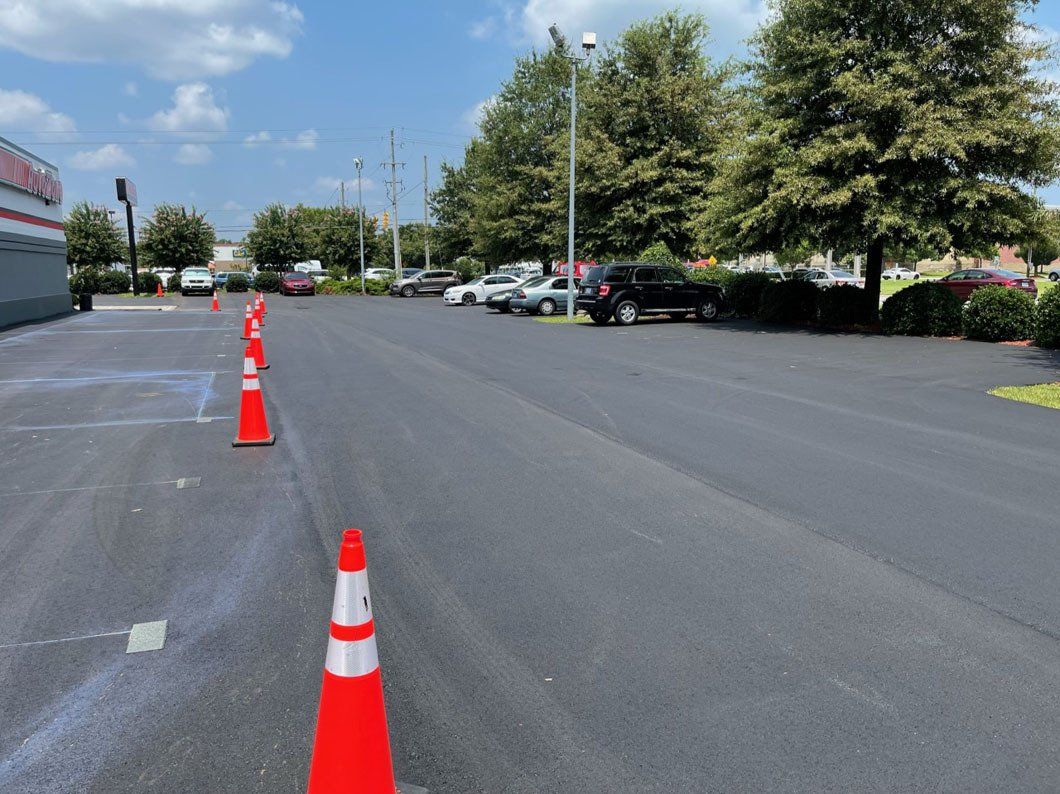 Parked Cars In Parking Lot