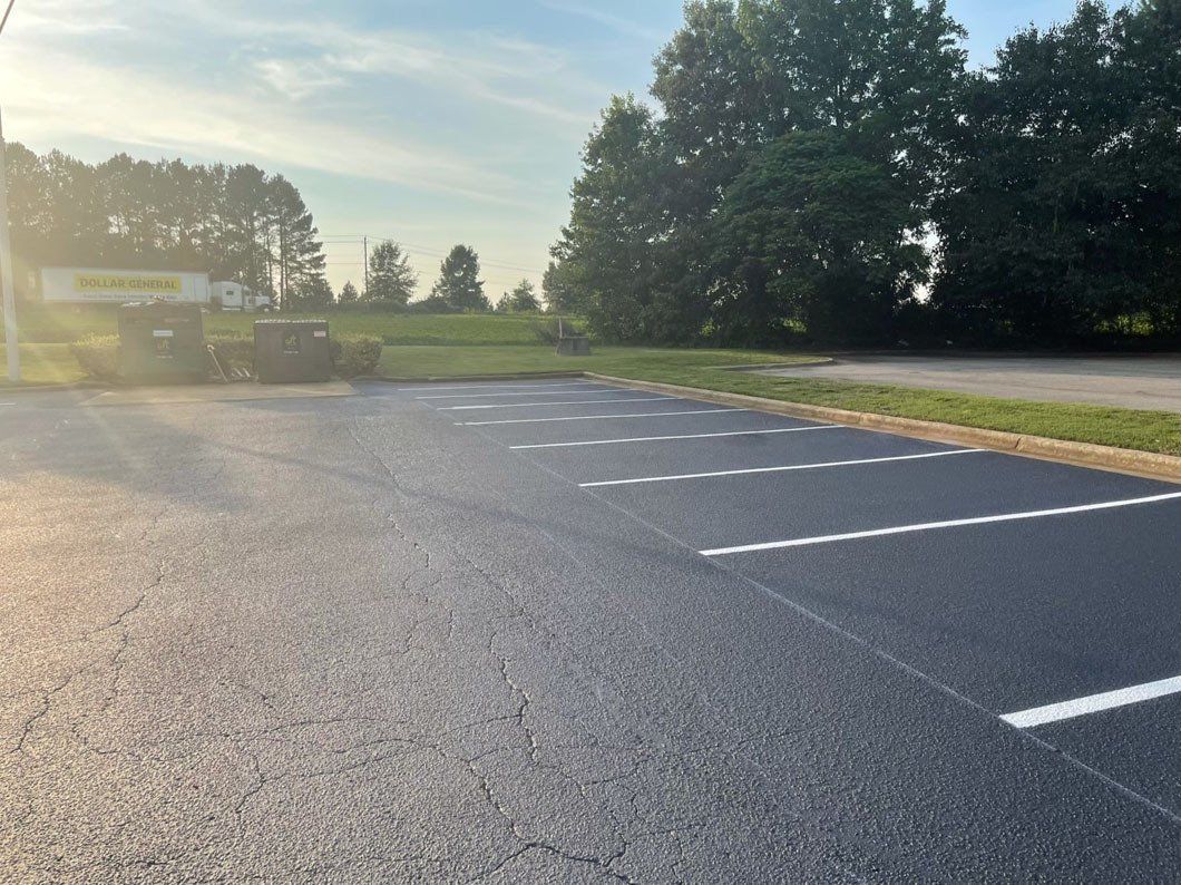 Commercial Property With Parking Lot