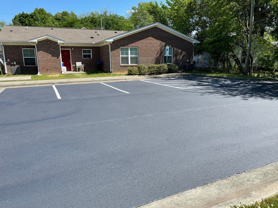 Asphalt On Residential Road