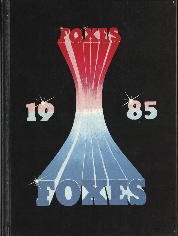 Yearbook cover 1985