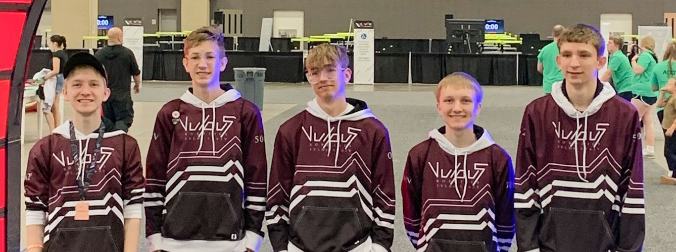 VEX Team 5062V at world competition