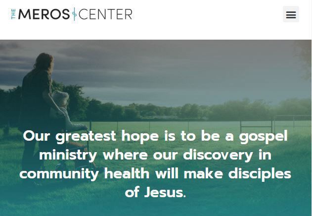 Photo and quote from Meros Center website