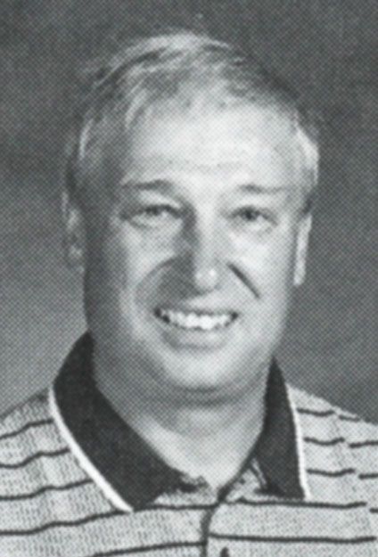 Old yearbook photo of Steven Gauger