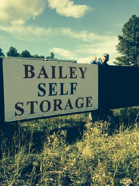 Bailey Self Storage Signage — Pine, CO — U-Stor-It Affordable Storage