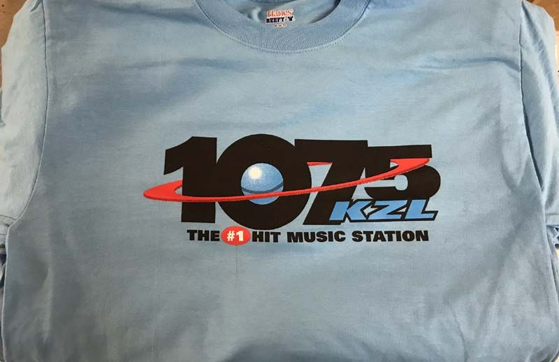 Navy blue t-shirt with 