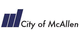 The city of mcallen logo is shown on a white background.