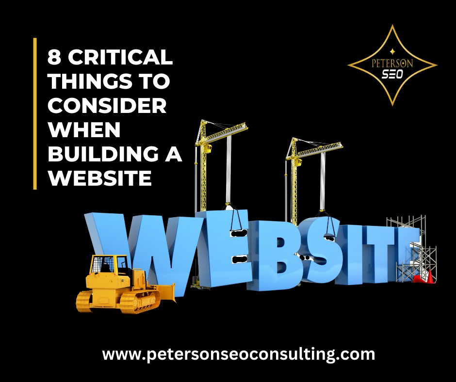 8 Critical Things to Consider When Building a Website