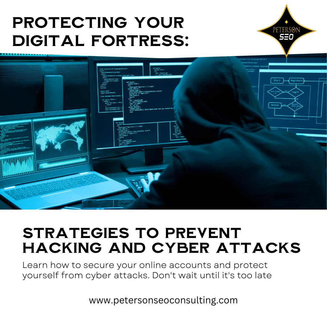 Peterson SEO Blog article on Hacking and Cyber Attack prevention