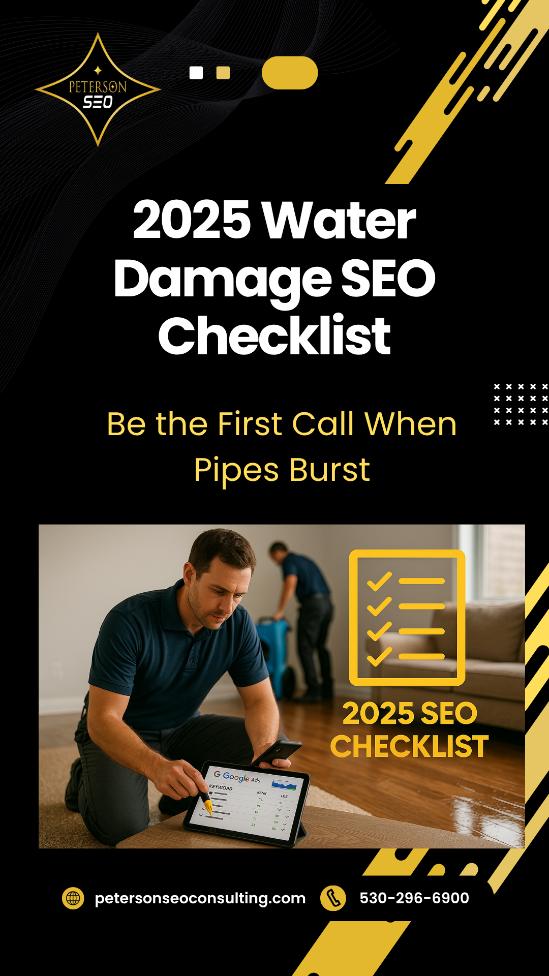 Peterson SEO's Water Damage SEO Checklist
