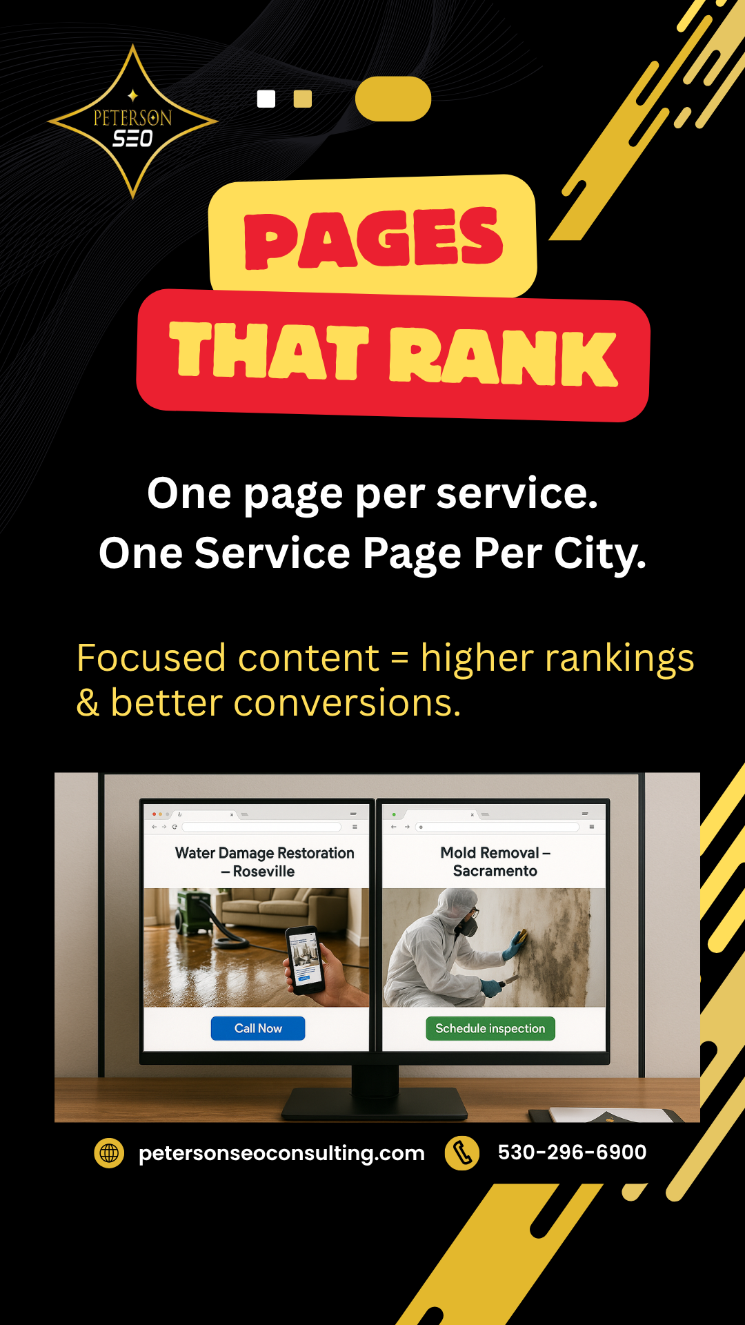 Peterson SEO's Water Damage SEO Checklist

