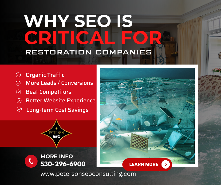 Peterson SEO on the importance of Restoration SEO